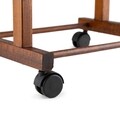 Suport imbracaminte, Compactor, Hector, 33 x 28 x 97 cm, lemn, maro