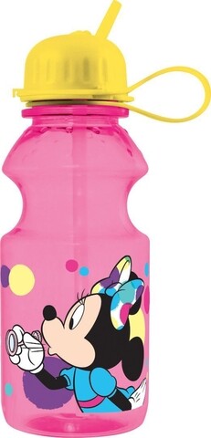 Recipient apa Minnie, Disney, 400 ml, plastic, roz Disney imagine noua 2022