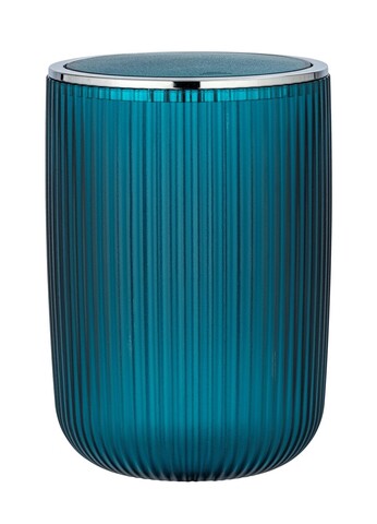 Cos de gunoi, wenko, swing agropoli l, 19 x 19 x 27 cm, 5.5 l, plastic, petrol