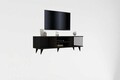 Comoda TV, Asse Home, Josef, 160x48.6x40 cm, Antracit