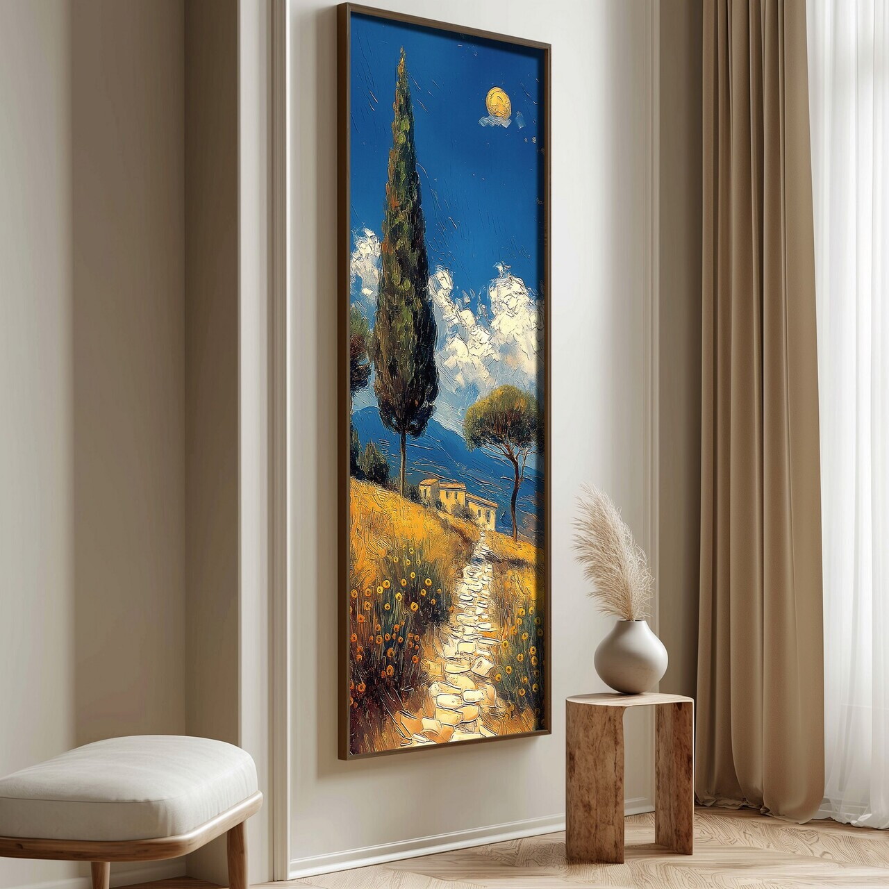 Tablou decorativ, LONG010-S/120-40, Imprimat UV, Multicolor — imaginea 4