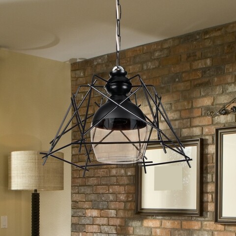 Lustra siyah, mdl.3828, squid lighting, 21,5x54x33 cm, 20w, negru