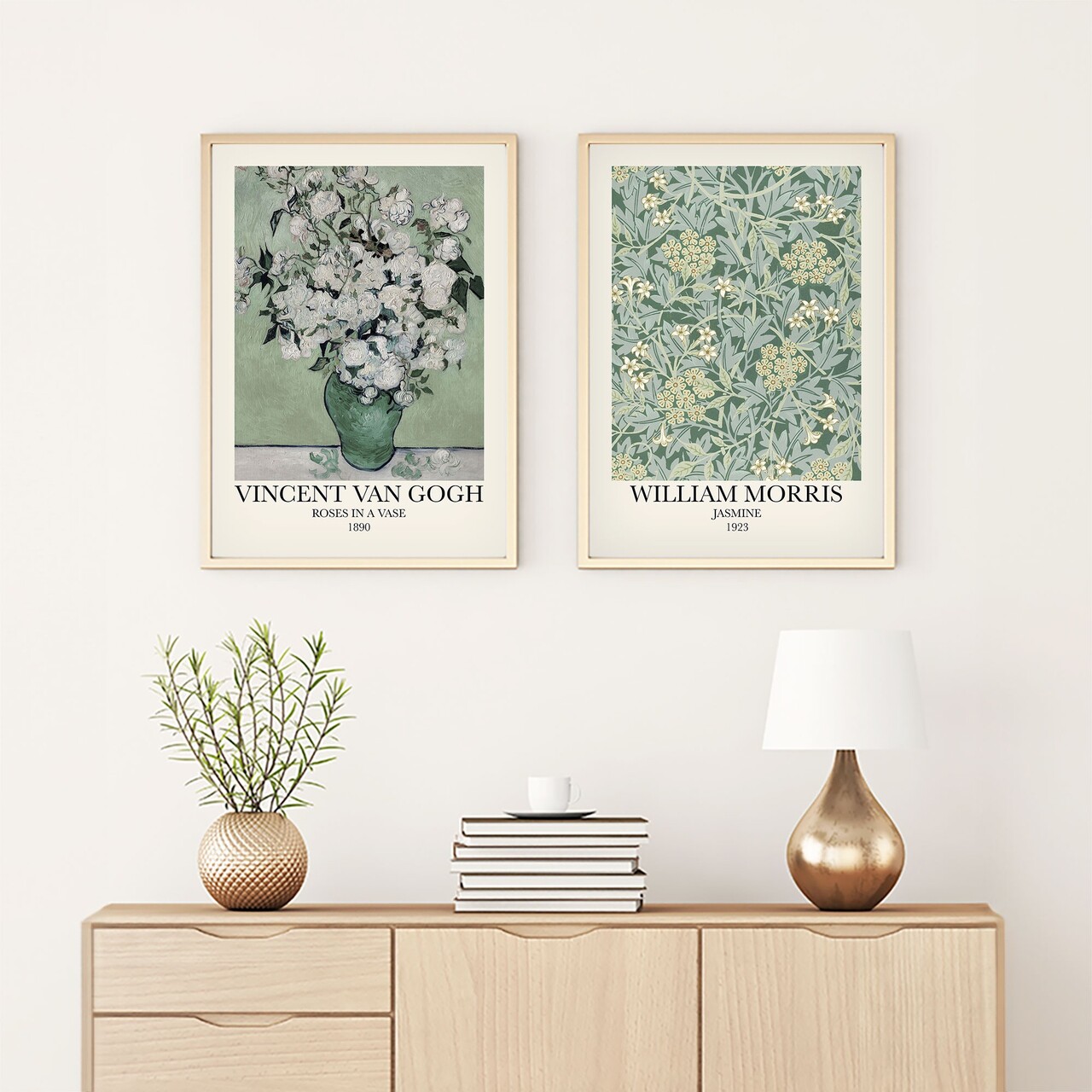 Set 2 tablouri decorative Huhu271 Cadru: 100% LEMN MASIV (Grosime: 2 cm) Multicolor