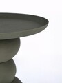 Masuta de cafea Alpa, Bizzotto, Ø36 x 34 cm, otel, finisaj mat, verde
