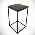 Masuta, Comforty, Pure, 35x62x35 cm, Alb/Negru