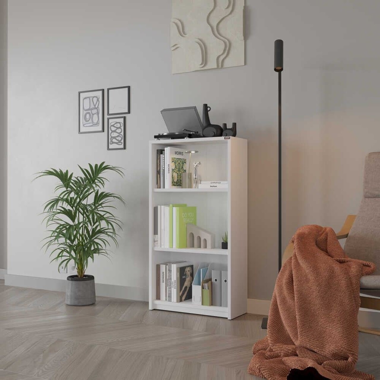 Corp biblioteca, Adore, Ktp-130-Bb-1, Alb - 1 | YEO