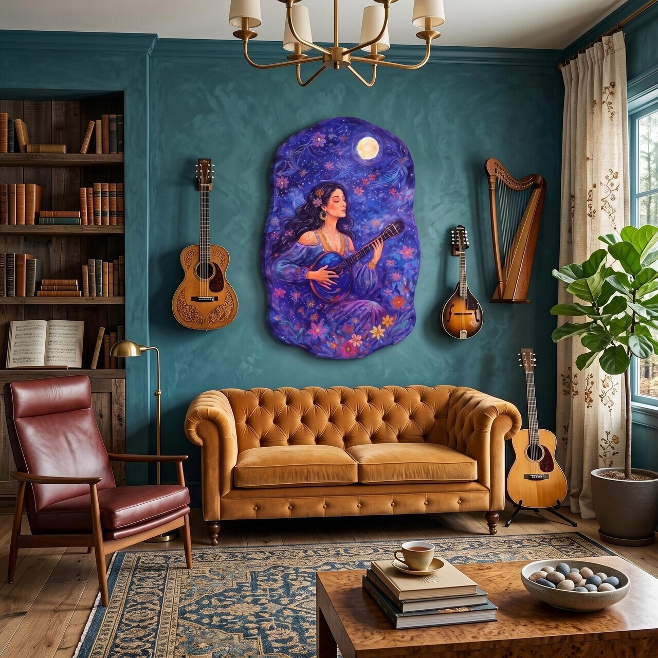 Tablou decorativ, ART3DCNCMDL10, Imprimare digitala, Multicolor — imaginea 2
