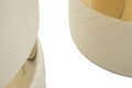 Set 2 taburete cu spatiu depozitare Sheffild, Mauro Ferretti, 37x42 cm, 28x35 cm, fier/MDf/poliester, crem
