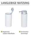 Set de baie 4 piese Calvo, Wenko, ABS/inox, alb/argintiu