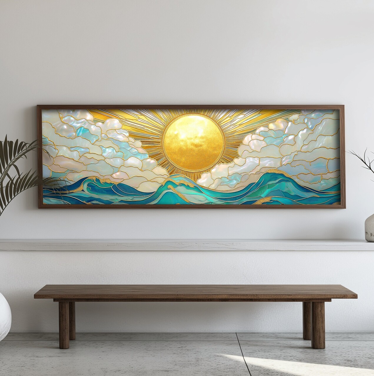 Tablou decorativ EMR004 Lemn Multicolor