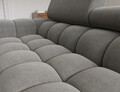 Coltar extensibil dreapta 3 locuri ELTAP, RT-06SO, Felro, 285x181x93 cm, lemn/poliester, gri inchis