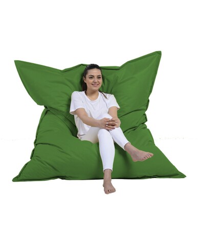 Fotoliu Puf, Bean Bag, Ferndale Giant, 140 X 180 Cm, Poliester Impermeabil, Verde