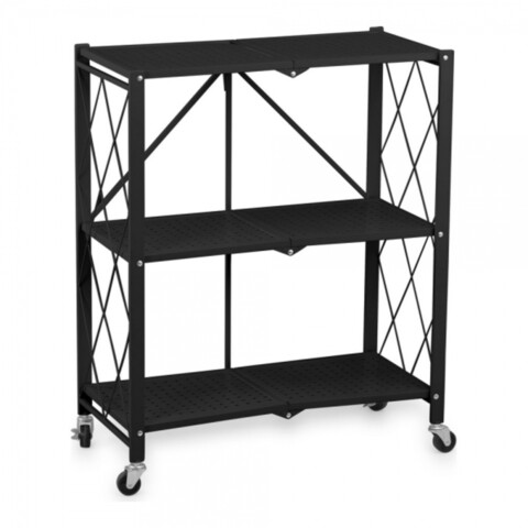 Organizator incaltaminte pliabil Confortime, 70x34x87 cm, metal, negru Accesorii curatenie & organizare