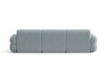 Coltar dreapta 4 locuri, Neo, Micadoni Home, 305x165x83 cm, tesatura Boucle, albastru deschis