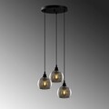 Candelabru, Opviq, Smoked - 031, E27, 60 W, metal/sticla