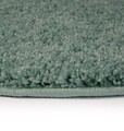 Covor Shaggy Boega, Decorino, 160x160 cm, polipropilena, turcoaz