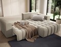 Coltar extensibil dreapta 4 locuri ELTAP, Bon-228, Bonett, 250x175x92 cm, lemn/poliester, bej inchis
