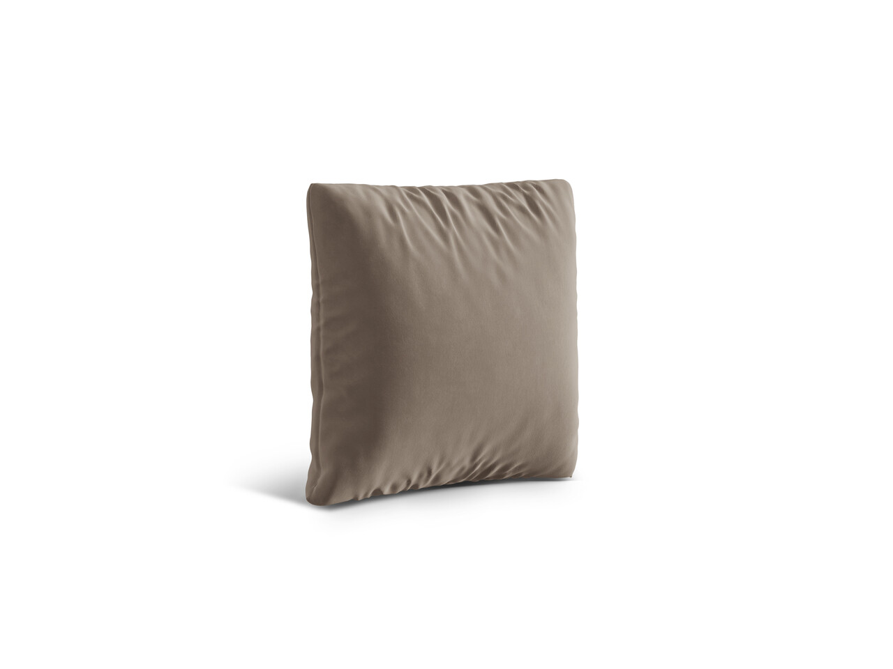 Perna decorativa, Nuria-88, Micadoni Home, 40x40 cm, catifea, gri beton