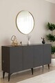 Consola, Hanah Home, Gumus 150, 150x79x32 cm, Antracit