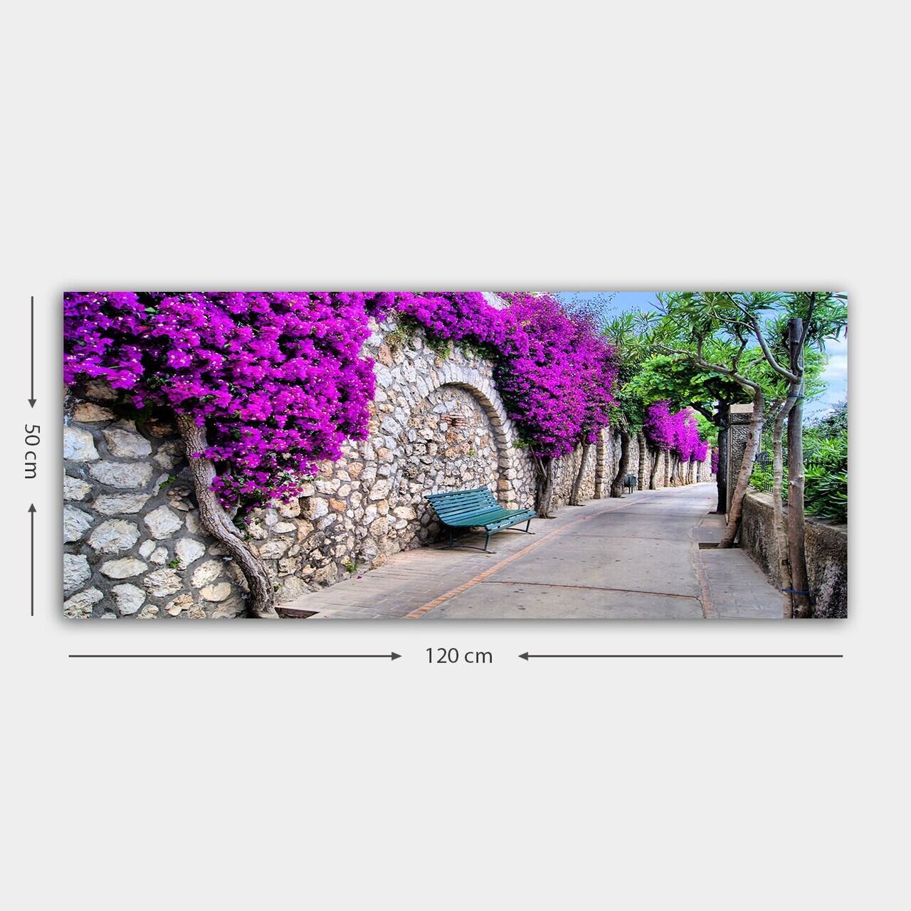 Tablou decorativ, YTY132547757_50120, Canvas, Rama din lemn (grosime 3 cm), Multicolor — imaginea 3