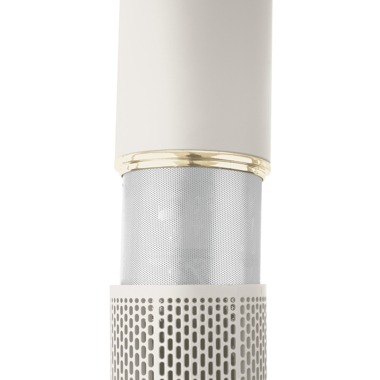 Aparat de coafat profesional, 5 in 1 Fashion TV, Matte Cream-Gold, 1500W, 3 viteze, 3 trepte de temperatura, crem - imagine 10