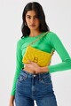 Geanta, Lucky Bees, 520 Yellow, piele ecologica, galben