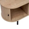 Comoda TV, Nordure, Gentle, 180x47x40 cm, Maro