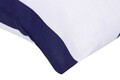 Set 2 fete de perna, 60x60 cm, 100% bumbac ranforce, Beverly Hills Polo Club, BHPC 003, albastru inchis