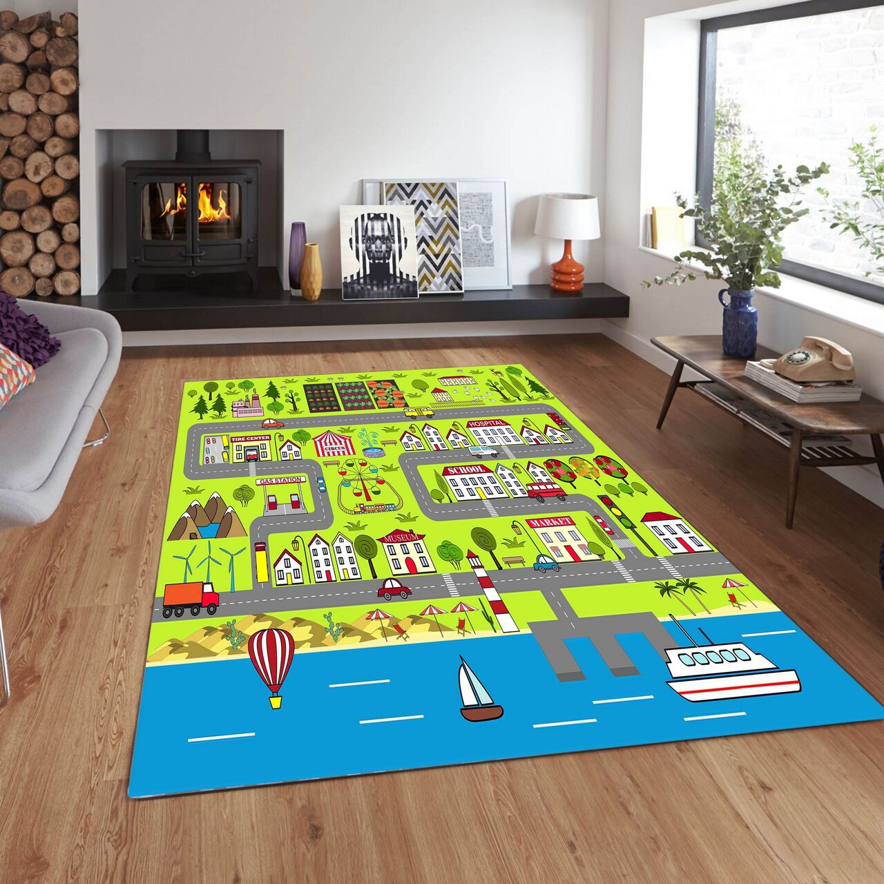 Covor (160 x 230), Cgkids7, 160x230 cm, Multicolor - view 2