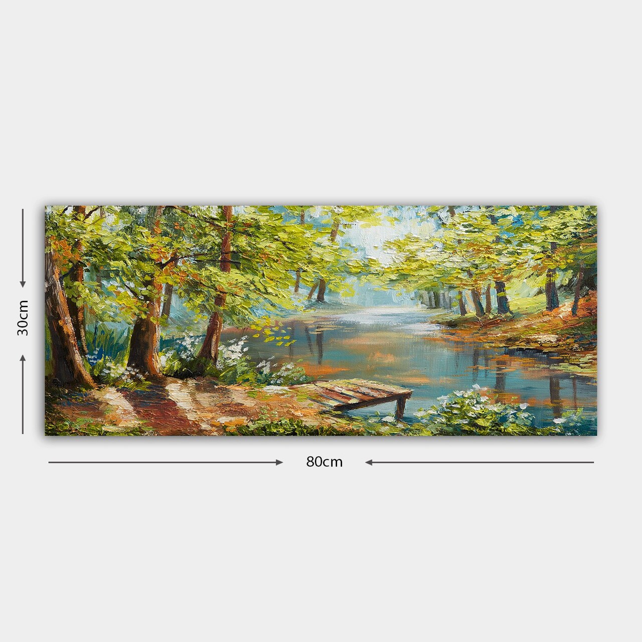 Tablou decorativ, YTY1193655400_3080, 30 x 80 cm, Multicolor - view 2