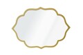 Oglinda decorativa, Lumisfera, Velvet 50 x 70, Auriu