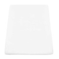 Cearceaf de pat cu elastic Heinner Home, 140x200 cm, bumbac, alb
