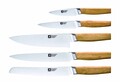 Set 5 cutite cu suport magnetic, Richardson Sheffield, Nomad, inox, bambus