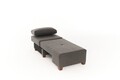 Canapea extensibila 3 locuri, Balcab Home, 825BLC4311, Lemn, Antracit