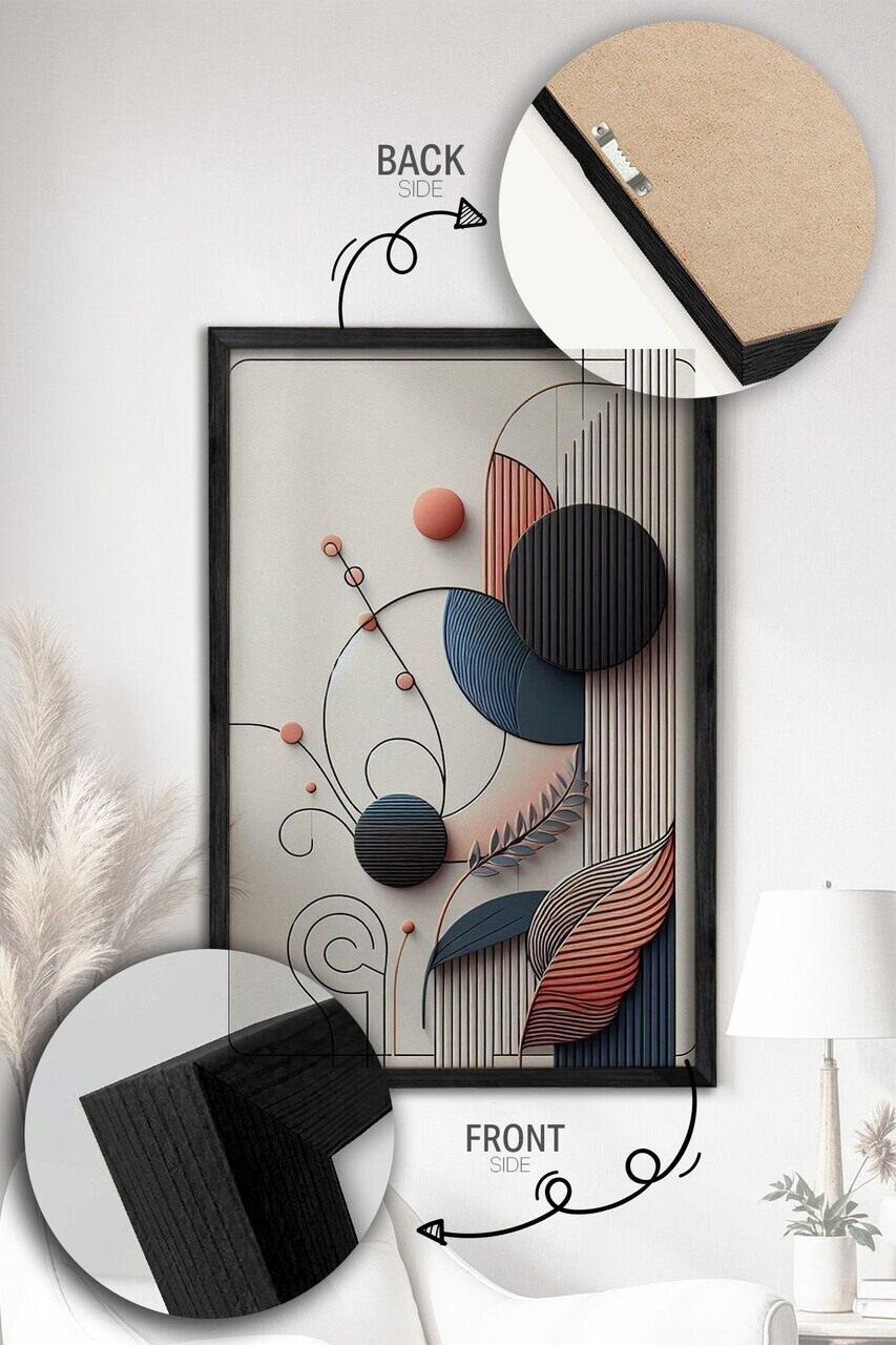 Tablou decorativ, Artnewclsyh68-5070, Lemn masiv, MDF, Multicolor - view 4