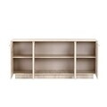 Consola, Nordure, Varen, 180x82x45 cm, PAL MELAMINAT, Travertin