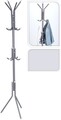 Cuier pentru haine Excellent, H170 cm, fier, gri deschis