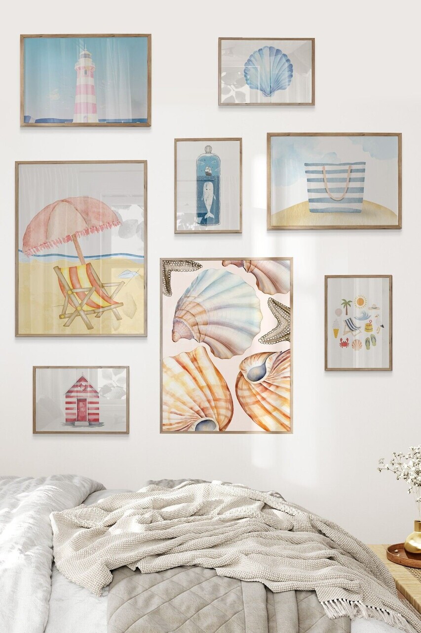 Tablou decorativ, Çgs-069-Wooden-Kck, Lemn masiv, Față: 100% PVC STICLĂ, Multicolor - view 2