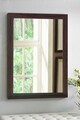 Oglinda decorativa, Leona, Framed, 40x55 cm, Plastic, Maro