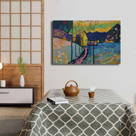 Tablou decorativ, 4570kandinsky001, canvas , lemn, multicolor
