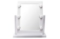 Oglinda cu LED si touchscreen pentru machiaj Hollywood, 5five, 37 x 9 x 40.5 cm, polipropilena, alb