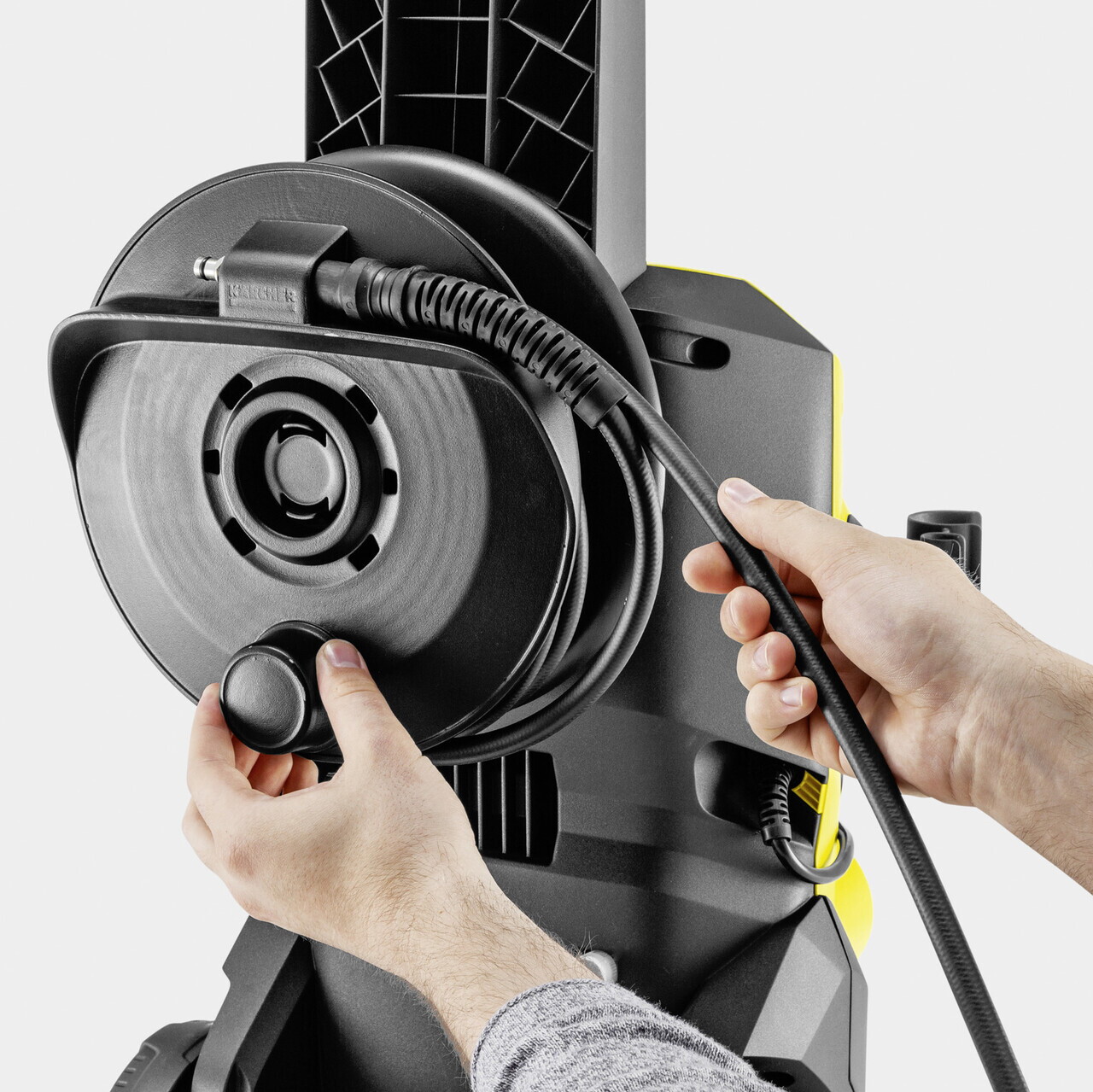 Aparat de spalat cu presiune K 5 WCM Premium Home, Karcher, galben — imaginea 4