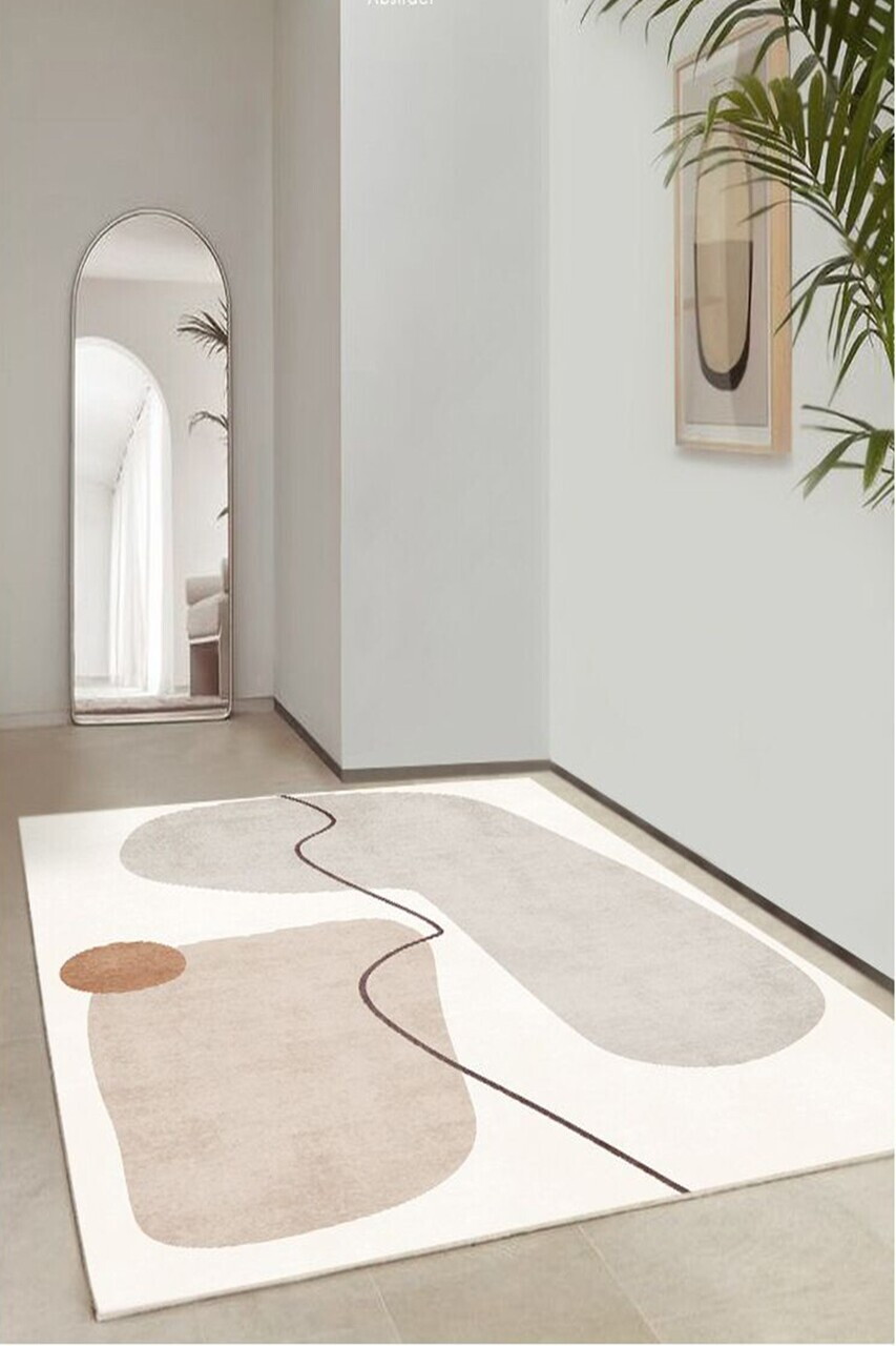 Covor, CLR-HALI-2111, 200x300 cm, Poliester, Crem — imaginea 2