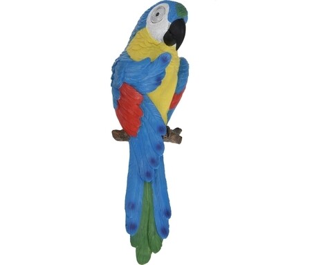 Poza Lampa solara de gradina Parrot, H37 cm, albastru