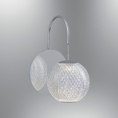 Aplica de perete, L'essentiel Maison, 414LRC1389, Crom