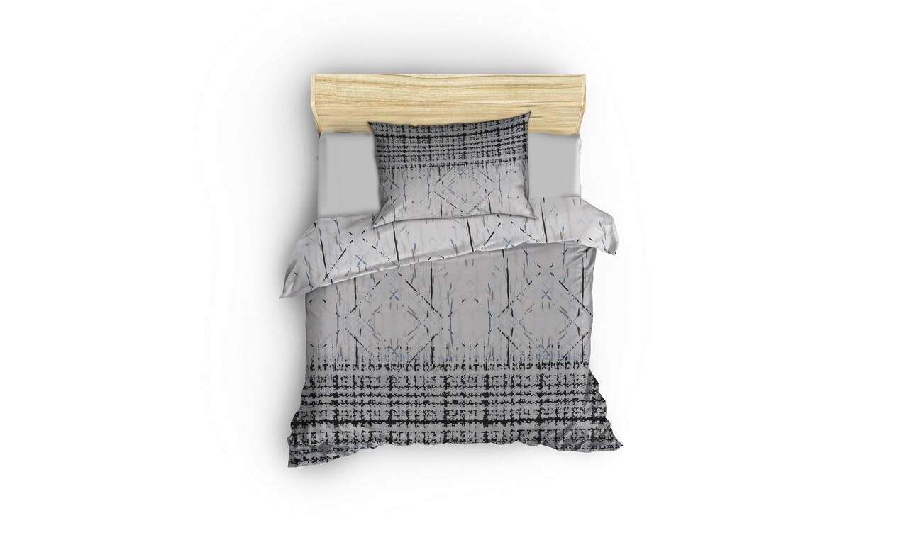 Lenjerie de pat pentru o persoana, Mia, Life Style, 50% bumbac / 50% poliester - 1 | YEO