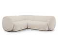 Coltar stanga 4 locuri, Kate, Micadoni, 252x220x76 cm, tesatura boucle, bej