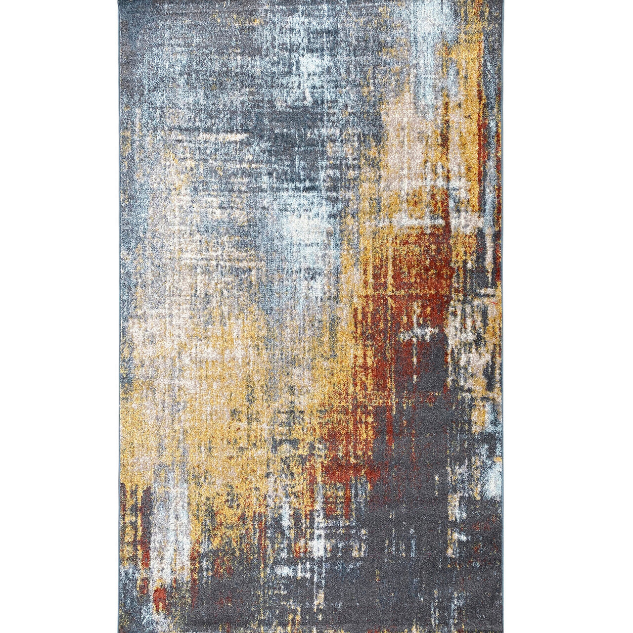 Covor, G6391 , 80x150 cm, Polipropilena, Albastru - 1 | YEO