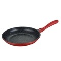 Set de gatit 5 piese Muhler, MR-5048S, aluminiu turnat/invelis din marmura, rosu