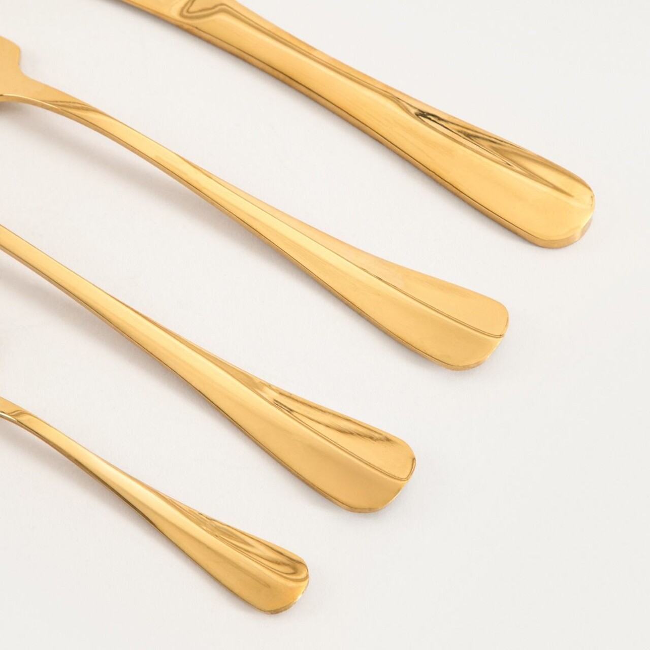 Set tacamuri 16 piese Aurc, Homla, inox, auriu - imagine 3